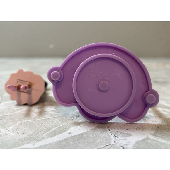 Barbie Ballerina Spinning Cake Topper 2005 Purple Vintage - Picture 6 of 6